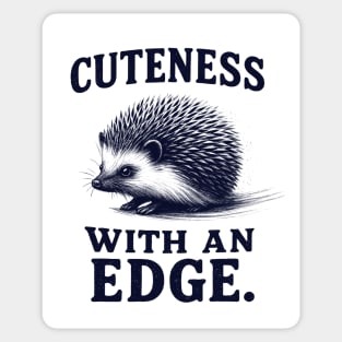 Cuteness With An Edge Sticker
